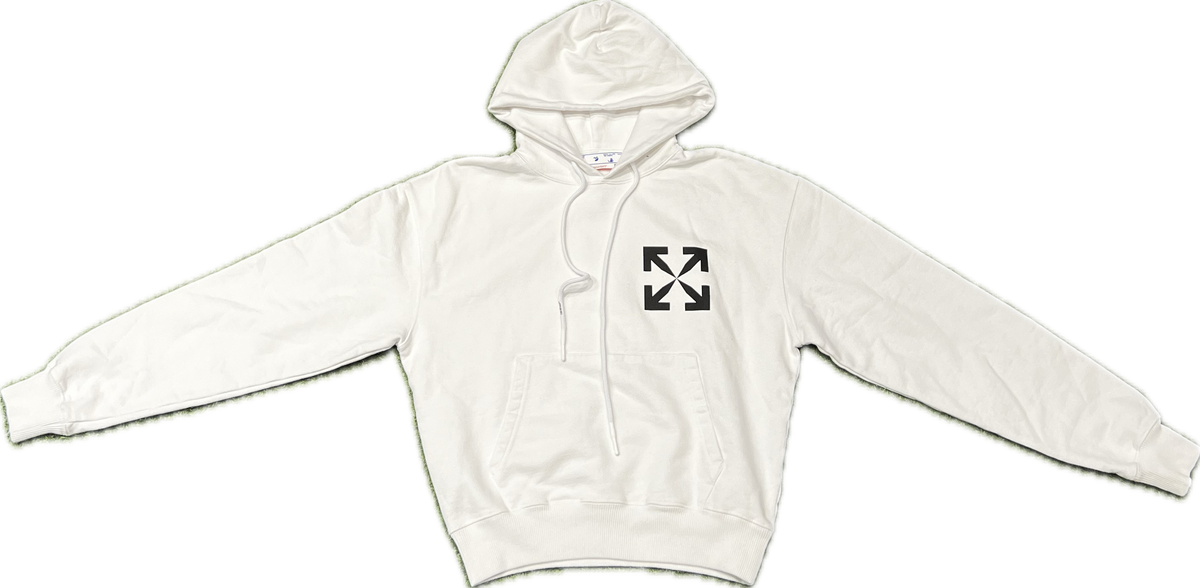 OffWhite Hoodie Front Logo The Cellar Buffalo